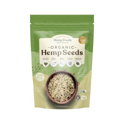 Hemp Foods Australia Organic Hemp Seeds (Hulled) 1kg